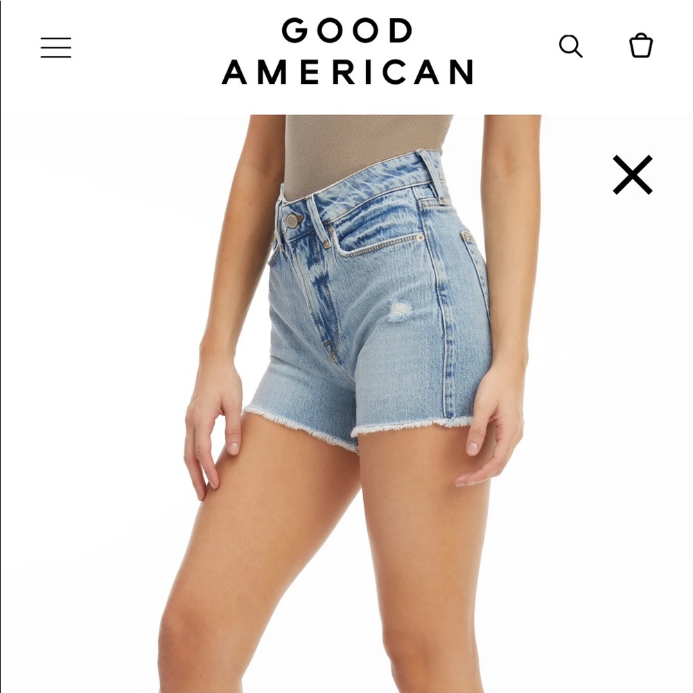 New with tags! Good American - The Cut Off